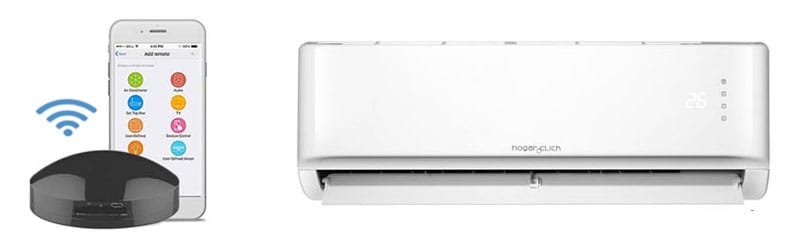 Control Aire Acondicionado y Bomba de calor por Red Wifi 3G 4G