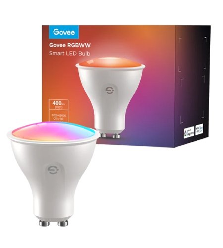 Bombilla LED Inteligente Wifi Govee GU10 RGB 400LM