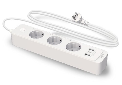 Regleta Tapo P300 Wifi con 3 tomas y control independiente
