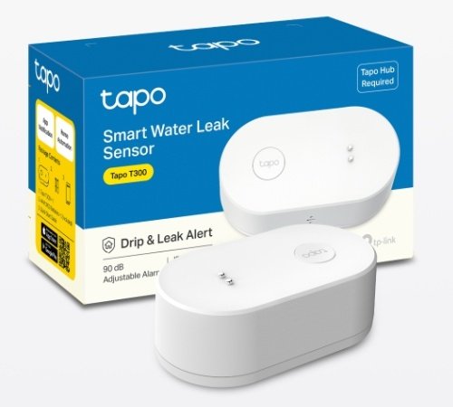 Sensor de Fugas de Agua Inteligente Tapo T300 Wifi